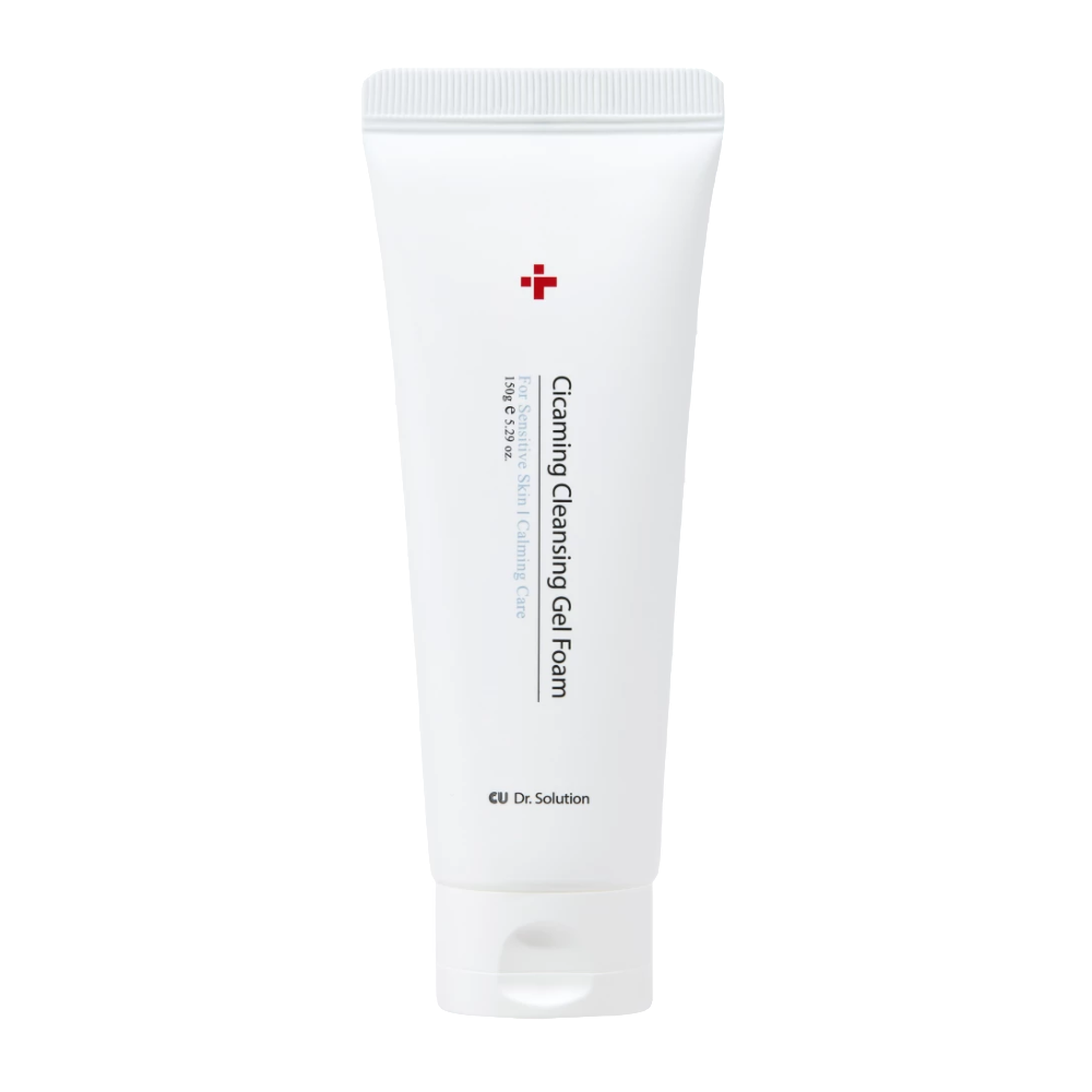 CU SKIN Dr. Solution Cicaming Cleansing Gel Foam 150g - Очищуюча гель-пінка з центеллою